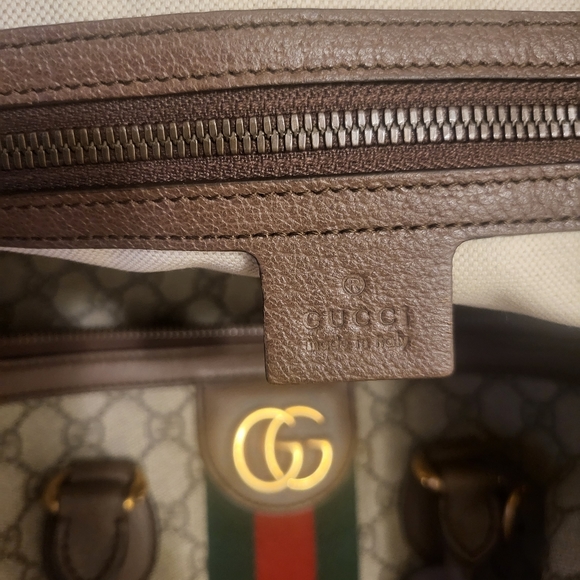 Authentic Gucci Ophidia Medium Duffle Bag - Picture 10 of 16